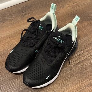 Nike Air Max 270 Black with Teal Highlights